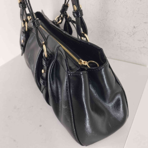 チャールズアンドキース CHARLES&KEITH Britton ブリットン ルーシュドイロンゲイトショルダーバッグ レディース
