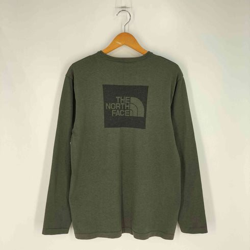 ザノースフェイス THE NORTH FACE ロングスリーブ スクエアロゴ ジャガード ティー メンズ import:L
