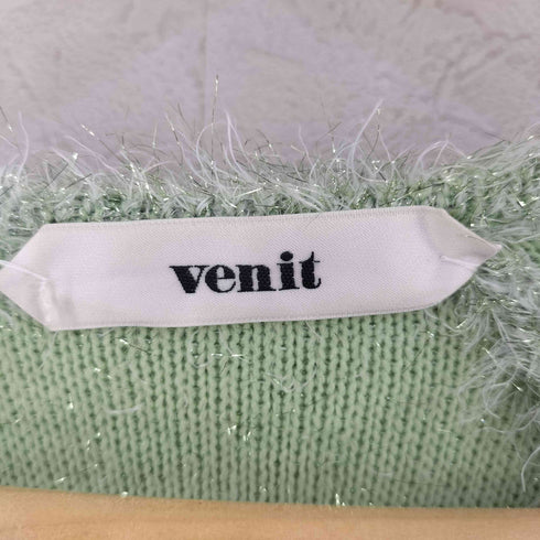 venit メタリックフェザープルオーバー レディース 38