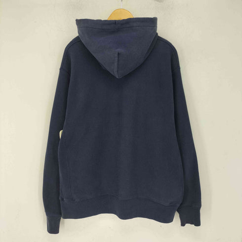 チャンピオン Champion 青単復刻 REVERSE WEAVE 目なし ナス紺 プルオーバー パーカー メンズ import:L
