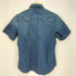 リーバイス Levis WESTERN WEAR 復刻 ショートホーンタグ デニム 半袖 ウエスタンシャツ メンズ