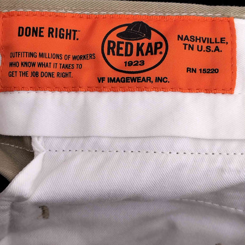 レッドキャップ RED KAP ×THE FABRIC クライミング チノトラウザー メンズ US:34-35