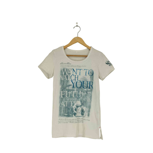 Y2K ロゴプリントTシャツ レディース JPN:M