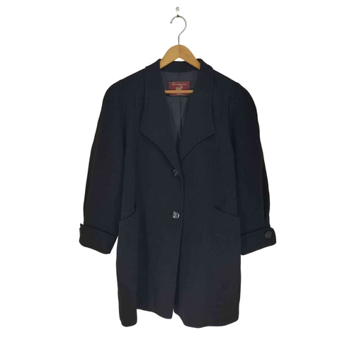 cashmere カシミヤ混ハーフコート レディース FREE