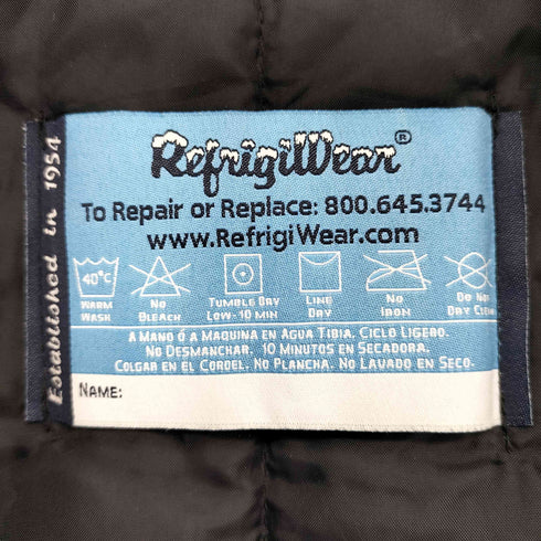 RefrigiWear キルティングワーク ジャケット メンズ