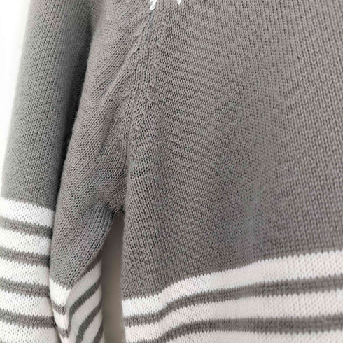 マンシングウェア Munsingwear ノルディック ハーフジップニット メンズ import:L