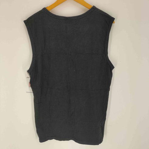 R AUTHENTIC JEANS CO キャラクタープリント ノースリーブ シャツ メンズ import:XL