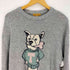 TNGT×BEYONDCLOSET アニマルデザイン プルオーバー ニット セーター メンズ 100