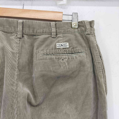 ポロバイラルフローレン Polo by RALPH LAUREN POLO CORDS ANDREW PANT 太畝 2タック コーデュロイ パンツ メンズ 34