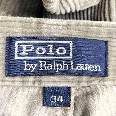 ポロバイラルフローレン Polo by RALPH LAUREN POLO CORDS ANDREW PANT 太畝 2タック コーデュロイ パンツ メンズ 34