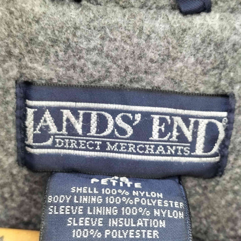 ランズエンド LANDS END 90s 裏地フリース ナイロンストームコート ジャケット メンズ import:S