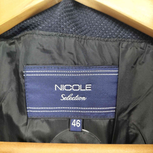 ニコル NICOLE フーデッドダウンジャケット メンズ JPN:46