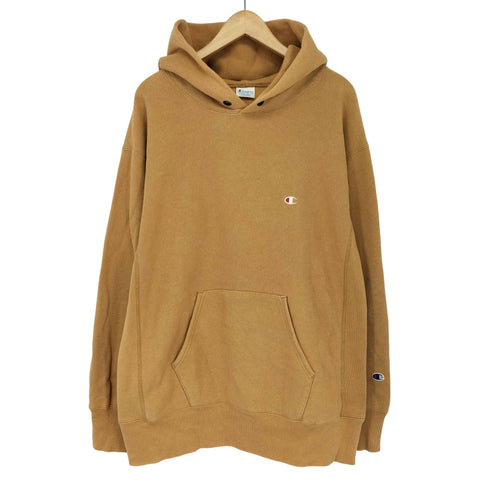 チャンピオン Champion 青単復刻 REVERSE WEAVE 目あり プルオーバーパーカー メンズ import:XL