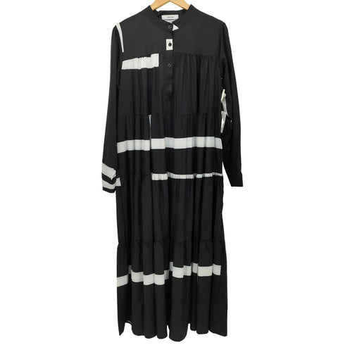 ドゥドゥ DouDou 23SS S/S プリントティアードワンピース レディース FREE