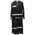ドゥドゥ DouDou 23SS S/S プリントティアードワンピース レディース FREE