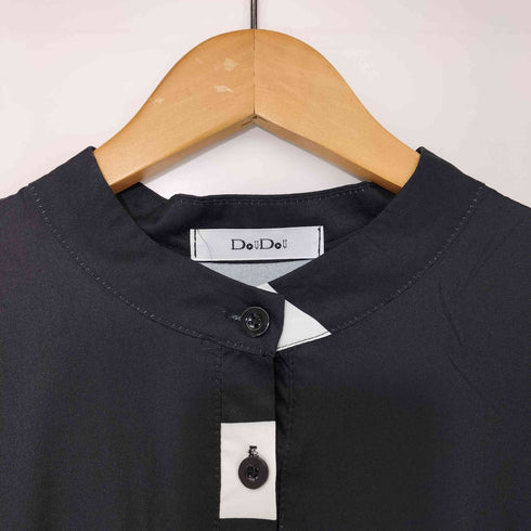 ドゥドゥ DouDou 23SS S/S プリントティアードワンピース レディース FREE