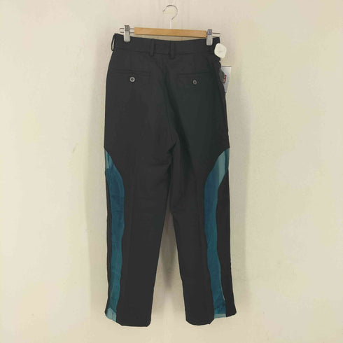 Velvety Indigo Blue Black MORPHO PANTS レディース 36