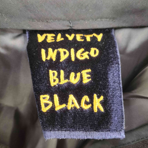 Velvety Indigo Blue Black MORPHO PANTS レディース 36