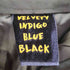 Velvety Indigo Blue Black MORPHO PANTS レディース 36