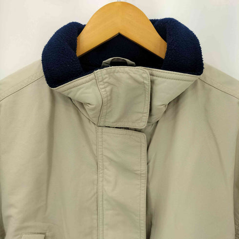 ランズエンド LANDS END 90s 裏地フリース ナイロンストームコート ジャケット メンズ import:S