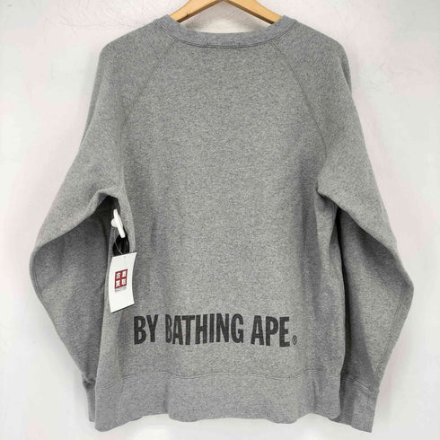 アベイシングエイプ A BATHING APE FACE CREWNECK SWEATSHIRT メンズ JPN:L