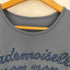 マドモアゼルノンノン mademoiselle NON NON ロゴワッペン クルーネックTシャツ レディース JPN:38