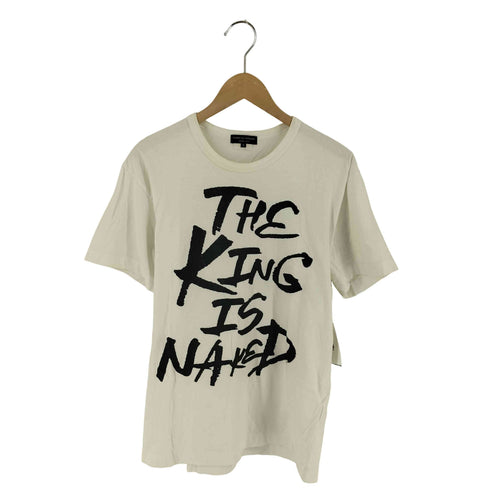 コムデギャルソンオムプリュス COMME des GARCONS HOMME PLUS AD2016 THE KING IS NAKED プリント Tシャツ メンズ JPN:M
