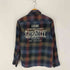 サブサエティ Subciety フランネルチェックシャツ メンズ import:L