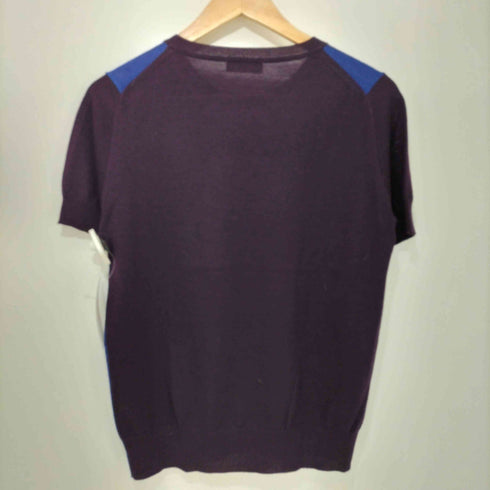 ポールスミスロンドン Paul Smith LONDON ウール&シルク S/S ニット メンズ JPN:M