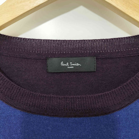 ポールスミスロンドン Paul Smith LONDON ウール&シルク S/S ニット メンズ JPN:M
