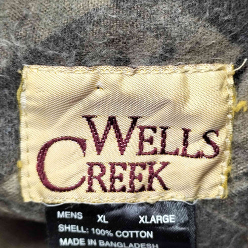 WELLS CREEK リアルツリーカモ L/S シャツ メンズ JPN:XL
