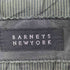 バーニーズニューヨーク BARNEYS NEWYORK レザー ジャケット メンズ import:L
