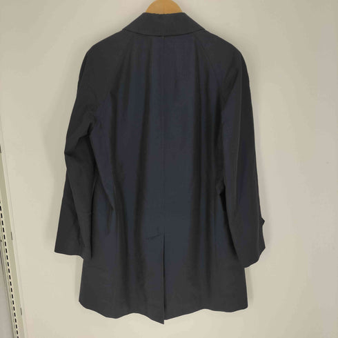 アクアスキュータム AQUASCUTUM 日本製 ライナー付き 比翼 ステンカラー コート バルカマーンコート メンズ 36