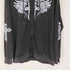 Affliction ロゴプリント フェード ジップアップパーカー Y2K メンズ import:L