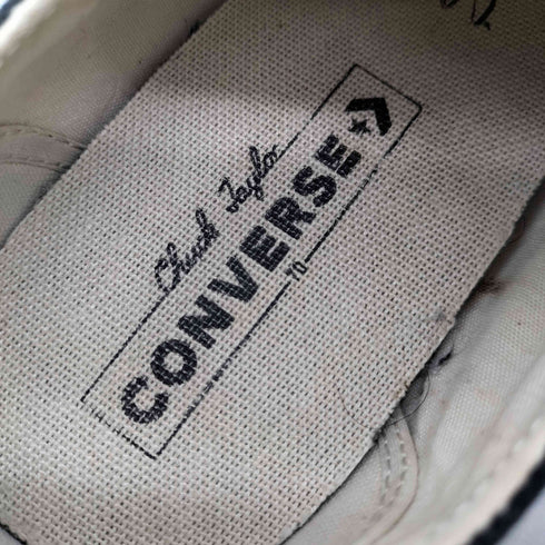 コンバース CONVERSE CT70 BLACK LOW CUT チャックテイラー ローカット スニーカー メンズ CONVERSE:6 1/2