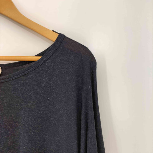 ヤンヤンヴァンエシュ JAN-JAN VAN ESSCHE リネン100 身八つ口 Tシャツ メンズ