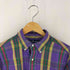 ポロバイラルフローレン Polo by RALPH LAUREN 90S シンガポール製 チェックボタンダウンシャツ メンズ L