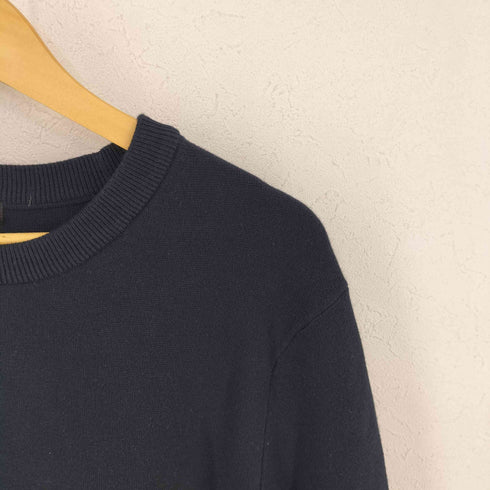 ユニクロ UNIQLO ウォッシャブルミラノリブネックセーター メンズ XL