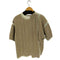 メゾンミハラヤスヒロ Maison MIHARA YASUHIRO 20-21AW シアー切替 S/S ケーブルニット レディース 36
