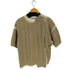 メゾンミハラヤスヒロ Maison MIHARA YASUHIRO 20-21AW シアー切替 S/S ケーブルニット レディース 36