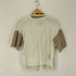 メゾンミハラヤスヒロ Maison MIHARA YASUHIRO 20-21AW シアー切替 S/S ケーブルニット レディース 36