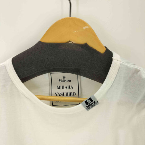 メゾンミハラヤスヒロ Maison MIHARA YASUHIRO 20-21AW シアー切替 S/S ケーブルニット レディース 36
