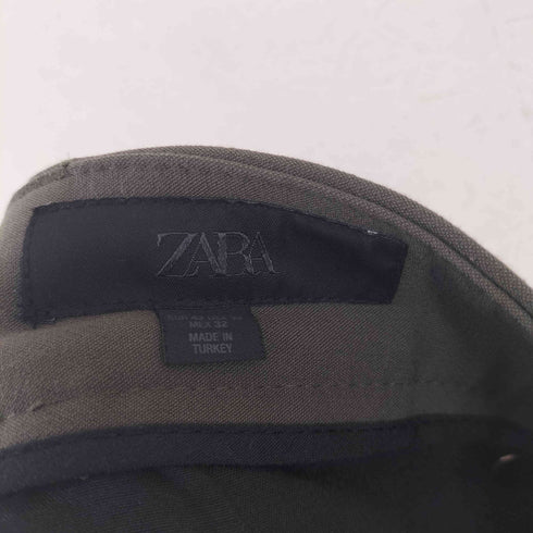 ザラ ZARA ワイドタックパンツ メンズ 42