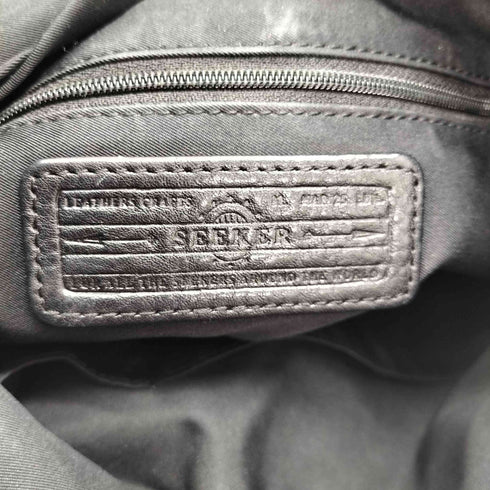 シーカー SEEKER カウレザー 2WAY ショルダーバッグ レディース