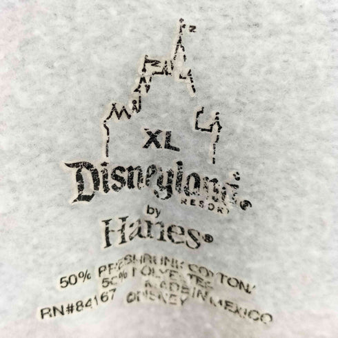 Hanes ボディ 裏起毛 キャラクタープリント クルーネックスウェット メンズ import:XL
