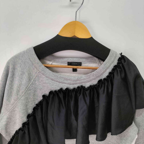 ジェイクルー J.CREW フリルスウェット レディース import:M