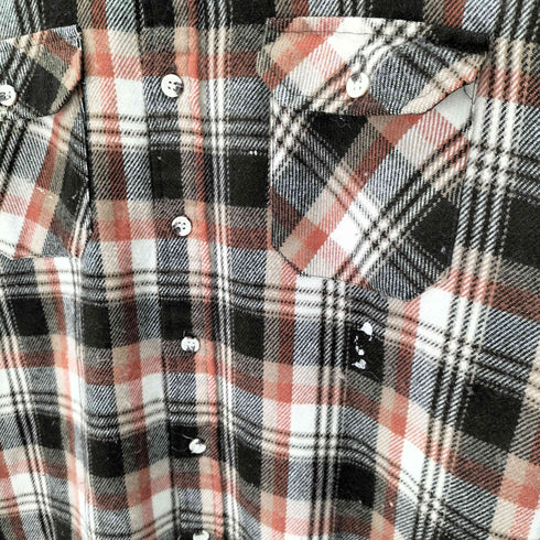 セントジョンズベイ STJOHNS BAY アクリル チェックネルシャツ メンズ import:M