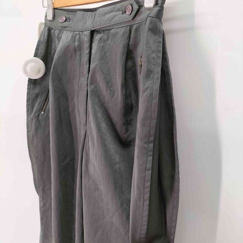 イッセイミヤケ ISSEY MIYAKE 80s バルーン ジョッパーズ テーパード ナイロン パンツ レディース JPN:M