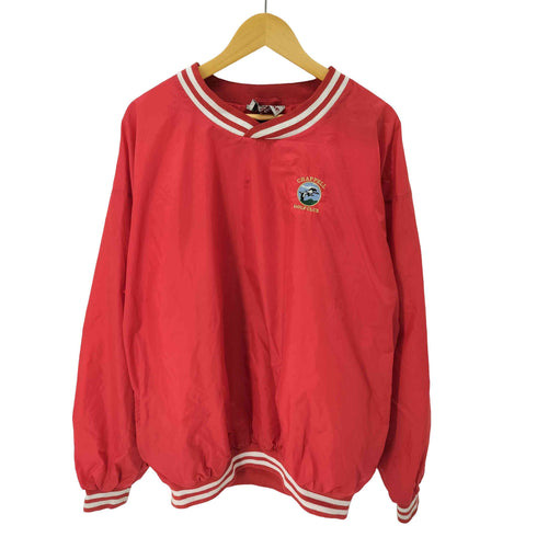オーガスタスポーツウェア AUGUSTA SPORTSWEAR Collcgc House フロントワッペン ナイロンプルオーバーパーカー メンズ import:XL