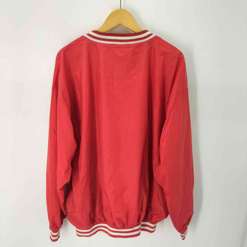 オーガスタスポーツウェア AUGUSTA SPORTSWEAR Collcgc House フロントワッペン ナイロンプルオーバーパーカー メンズ import:XL
